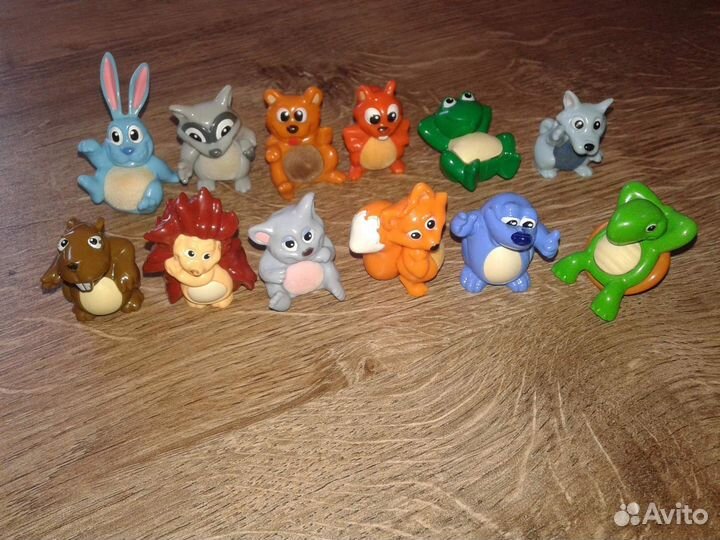 Серии киндер животные разные