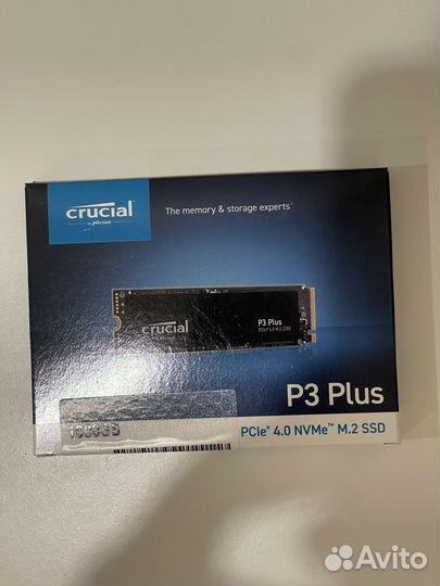 Crucial P3 Plus M.2 SSD 1000GB