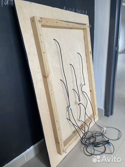 Люстра лофт дерево