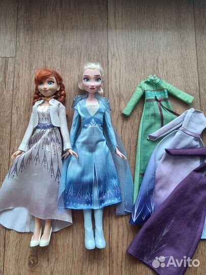 Куклы Анна и Эльза Холодное сердце