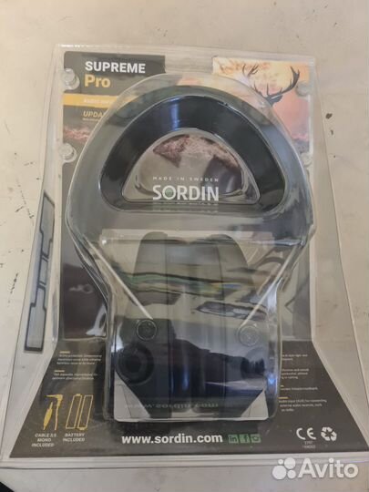 Наушники MSA/Sordin supreme x