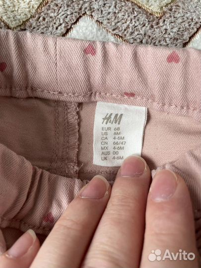 Джинсы для девочки hm