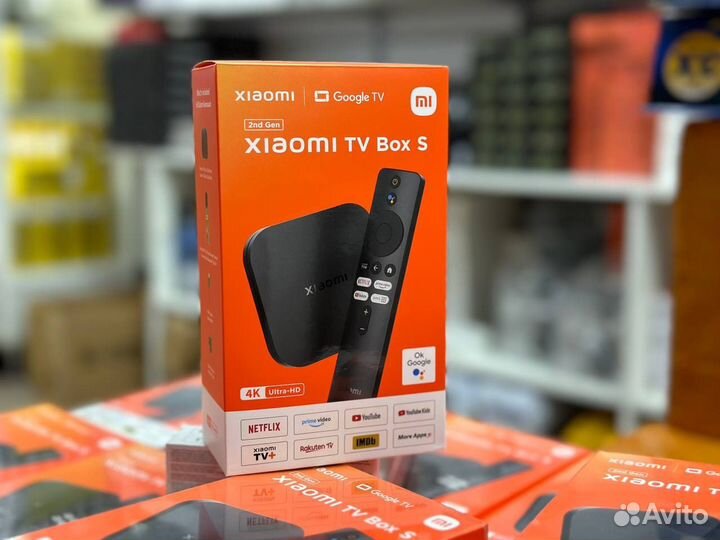 Тв приставка Xiaomi Mi Box S 2nd Gen Global 2Пок