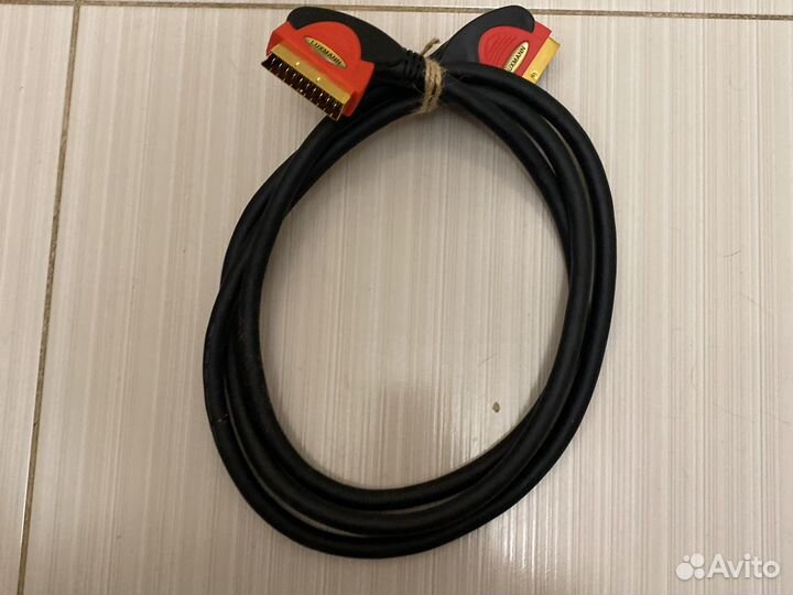 Кабель Luxmann scart scart 2m