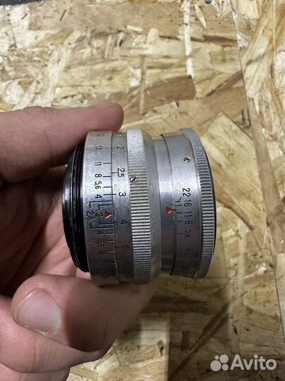 Объектив Carl Zeiss Jena Biotar 58 mm f/2.0 T