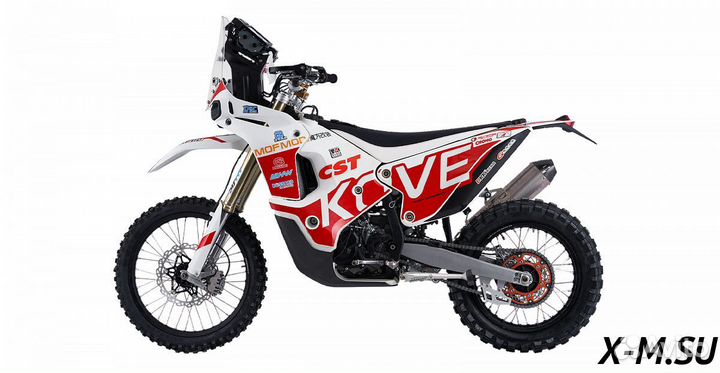 Мотоцикл kove 450rally factory (KYB)