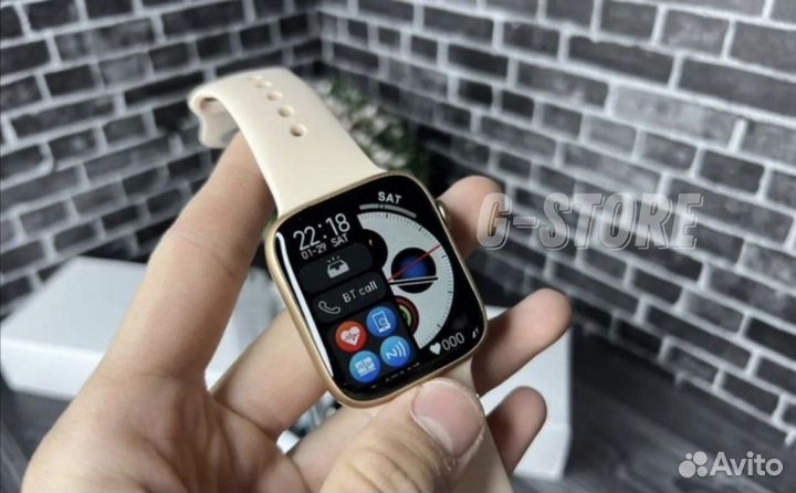 Smart watch apple 7 gold
