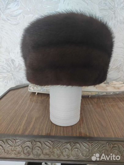 Шапка норковая женская бу состояние хорошее
