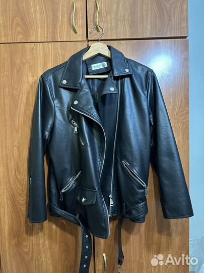 Косуха из экокожи оверсайз