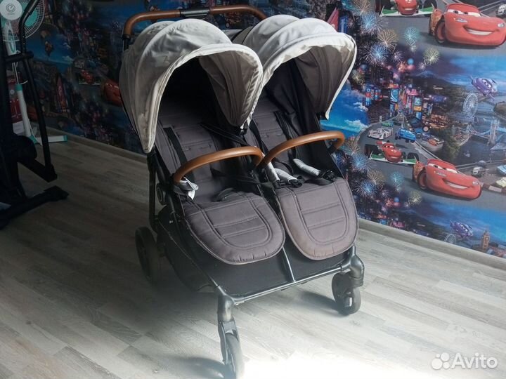 Прогулочная коляска для двойни бу