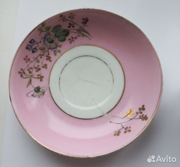 Чайная пара. Фарфор. Кузнецов на Волхове