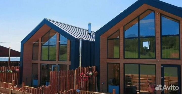 Дом у озера с парной и баней. Аренда