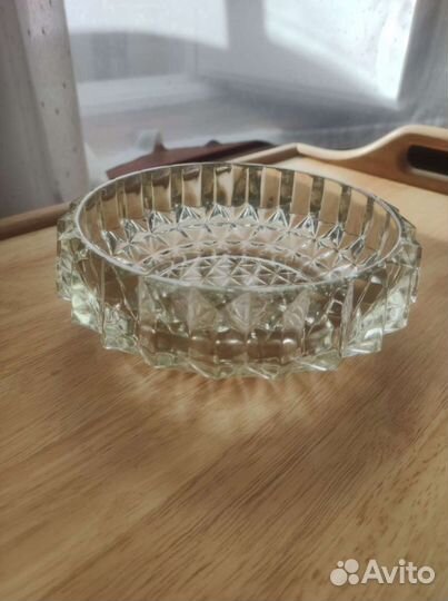 Ваза конфетница хрусталь