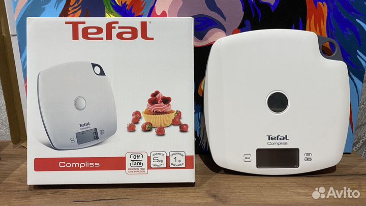 Весы кухонные tefal compliss