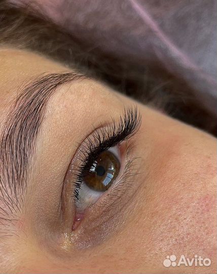 Наращивание ресниц,ламинирование,брови