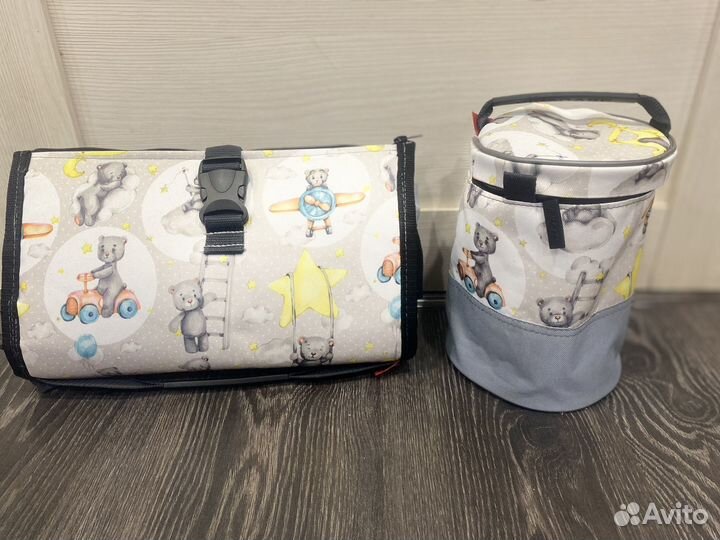 Пеленальный матрас и термосумка