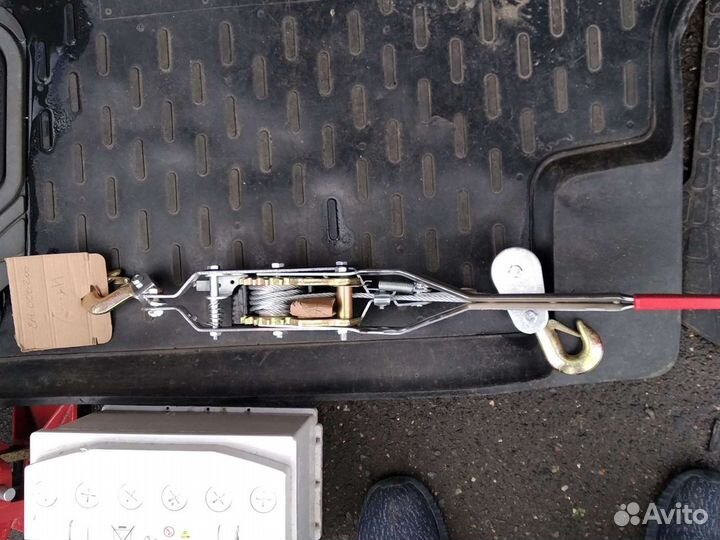 Лебедка ручная рычажная