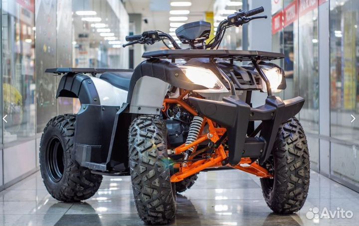 Квадроцикл Kayo Bull-3 C черно-белый