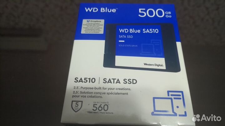 SSD WD Blue 500 и SSD WD Green 480