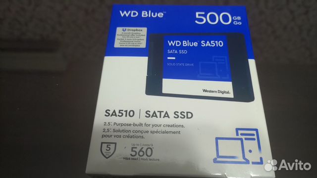 SSD WD Blue 500 и SSD WD Green 480