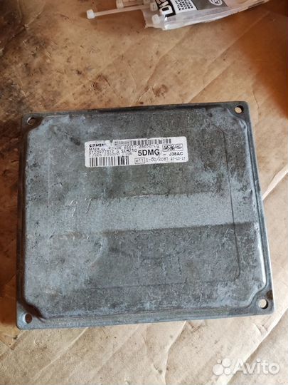 Блок управления двигателем ford, 6s6112a650lg