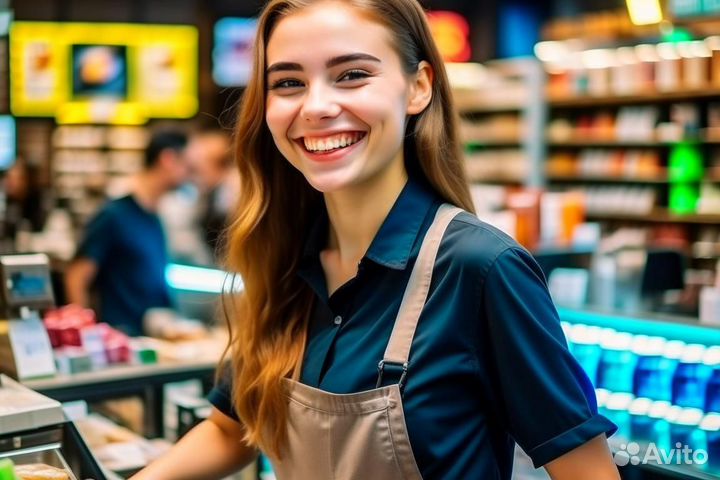 Кассир с еженедельной оплатой Без опыта