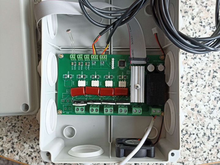 Блок управления горелкой на отработанном масле