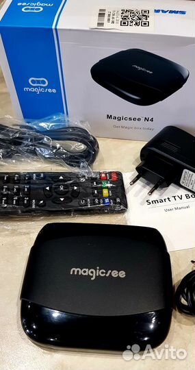 Smart tv приставка прошитая Magicsee N4