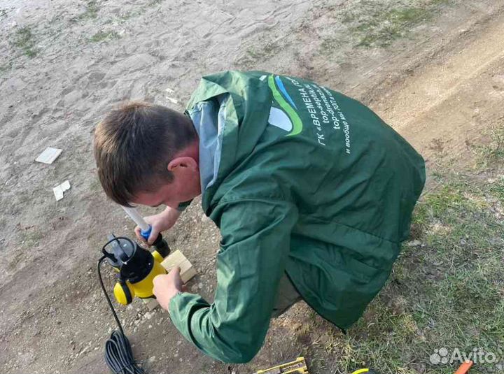 Септик Био на 4 человека, без электричества.Монтаж