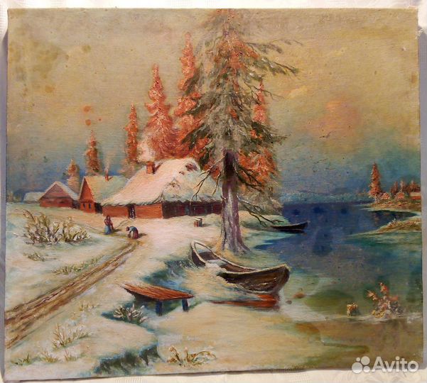 Картина маслом на холсте