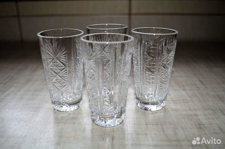 Рюмки хрустальные времен СССР