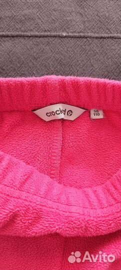 Флисовые штаны crockid 110