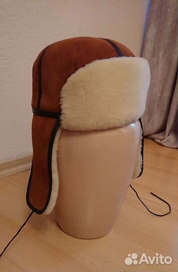 Новая шапка ушанка мужская р-р57