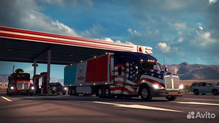 American Truck Simulator California / игра для пк