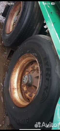 Полуприцеп пищевая цистерна LAG 0-3-36T1, 1989