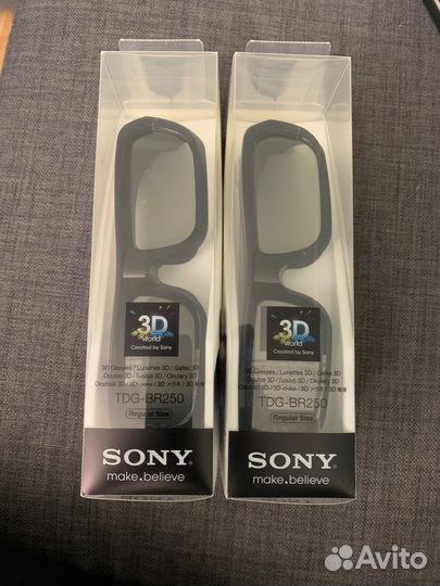 3d очки sony и 2 оригинальных диска Blu-Ray