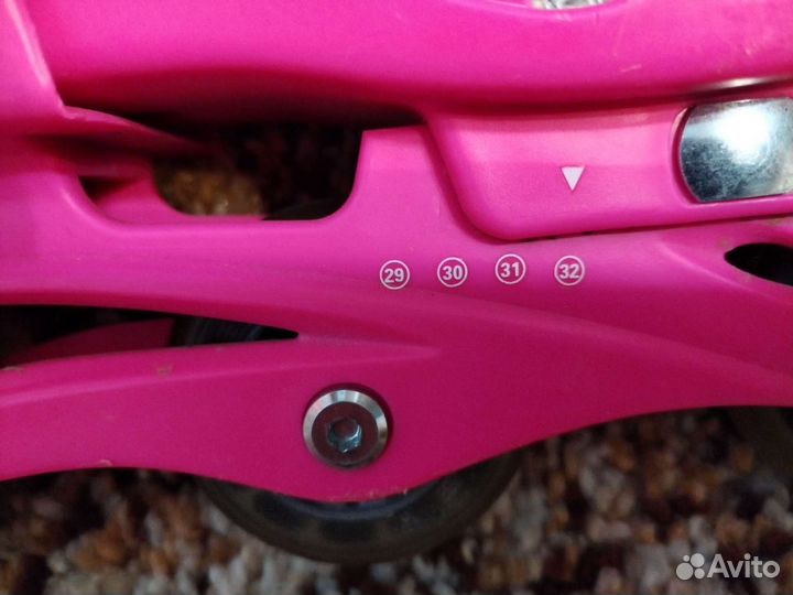 Роликовые коньки детские р-р 29-32