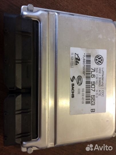 Volkswagen Touareg блок управления пневмо подвески