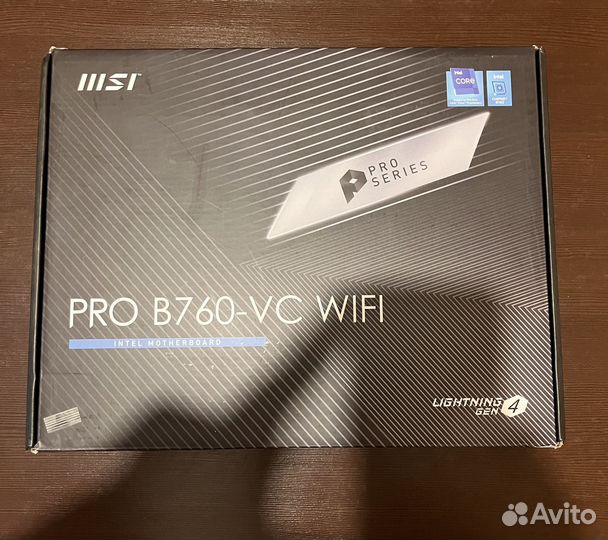 MSI PRO B760-VC wifi