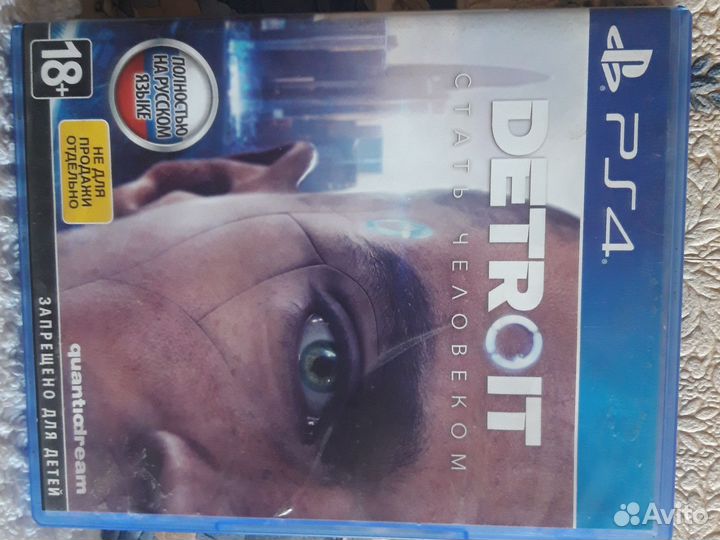 Диск на Плэйстэйшен 4 detroit