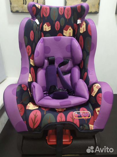 Детское автокресло Geburt фиолетовый 0-25 кг
