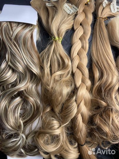 Волосы трессы новые, канекалон