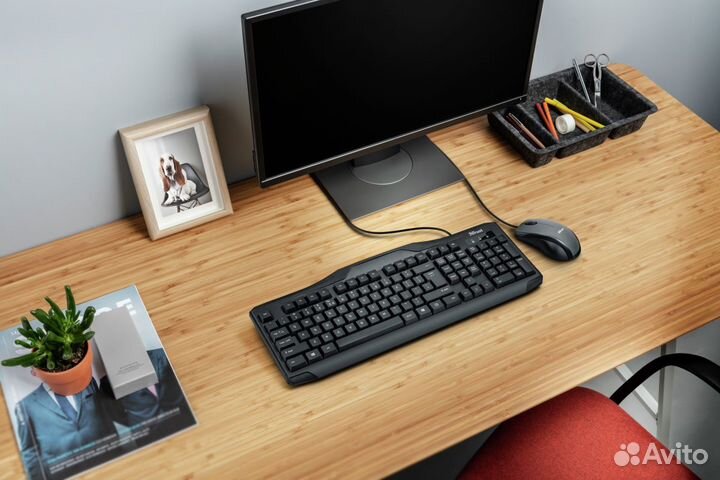 Комплект клавиатура+мышь Trust ClassicLine Wired