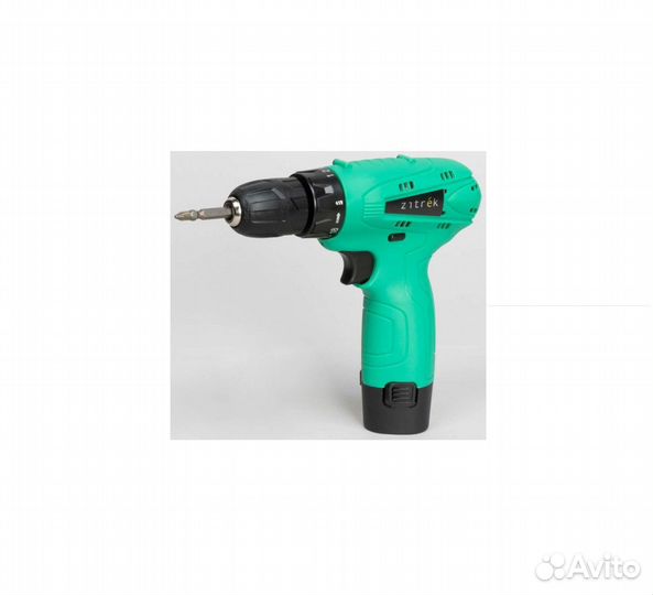 Дрель-шуруповерт аккумуляторный zitrek Green12 12В