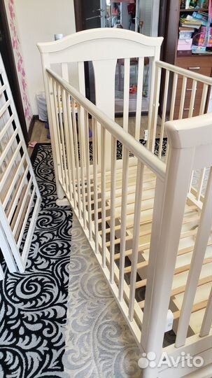 Кроватка-качалка с матрасиком Даниэль (Гандылян)