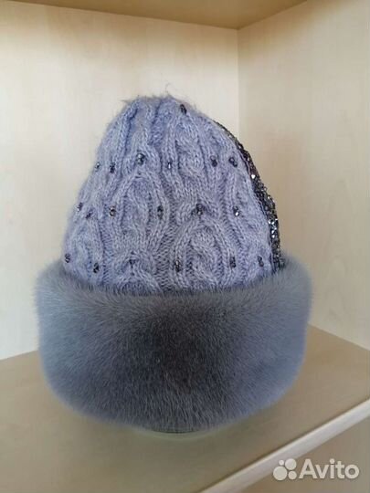 Шапка зимняя женская