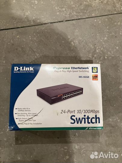 Коммутатор D-Link DES-1024D