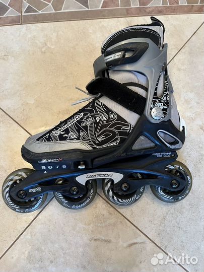 Ролики rollerblade spitfire раздвижные 36,5-40,5