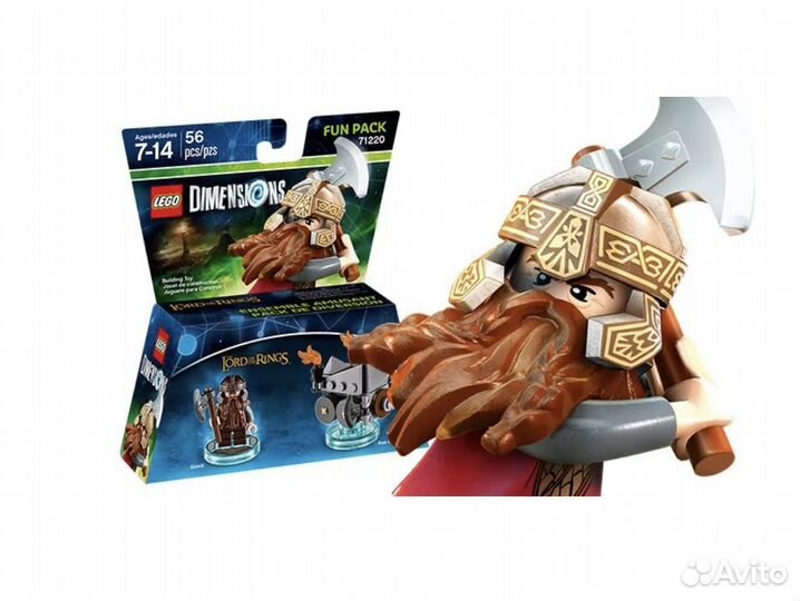Lego Dimensions 71220 Fun Pack Гимли