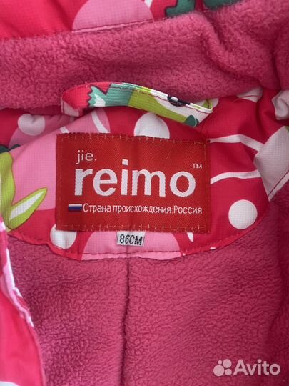 Зимний комбинезон для девочки reimо 86